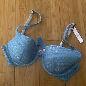 Victoria Secret underwire Blue Bra